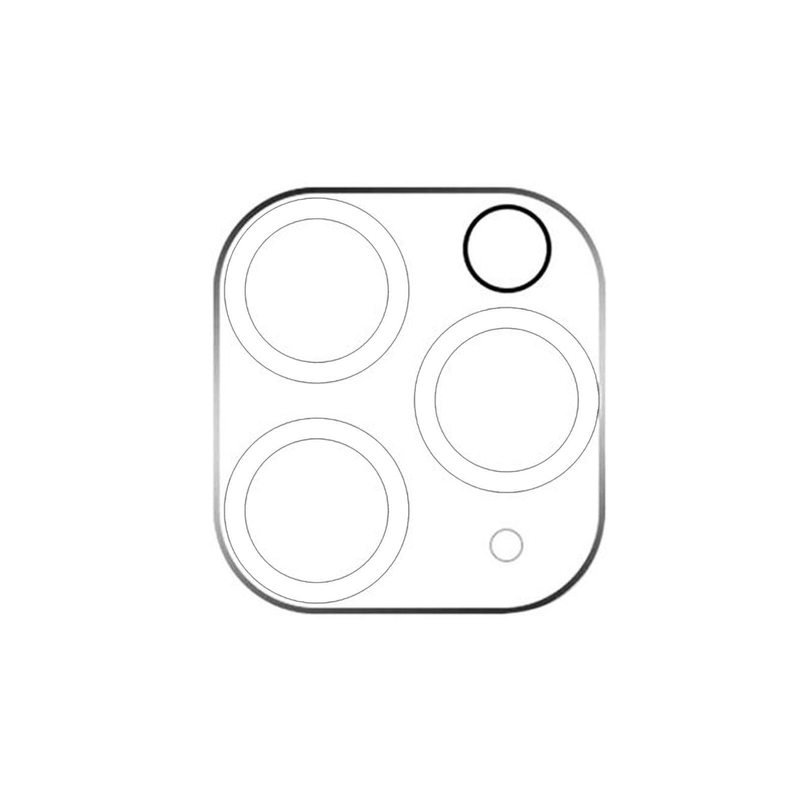 Beskyttelsesglas til bagsidekamera - iPhone 11 Pro | 11 Pro Max - Kosmos Renew