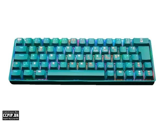 Fourze GK60 Gaming Keyboard - Blå/Cyan - Kosmos Renew