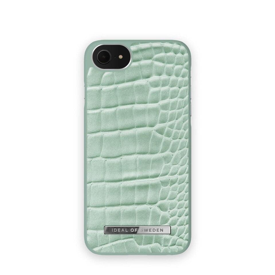 Ideal of Sweden Atelier Case iPhone 8 | 7 | 6 | 6S | SE - Mint Croco - Kosmos Renew