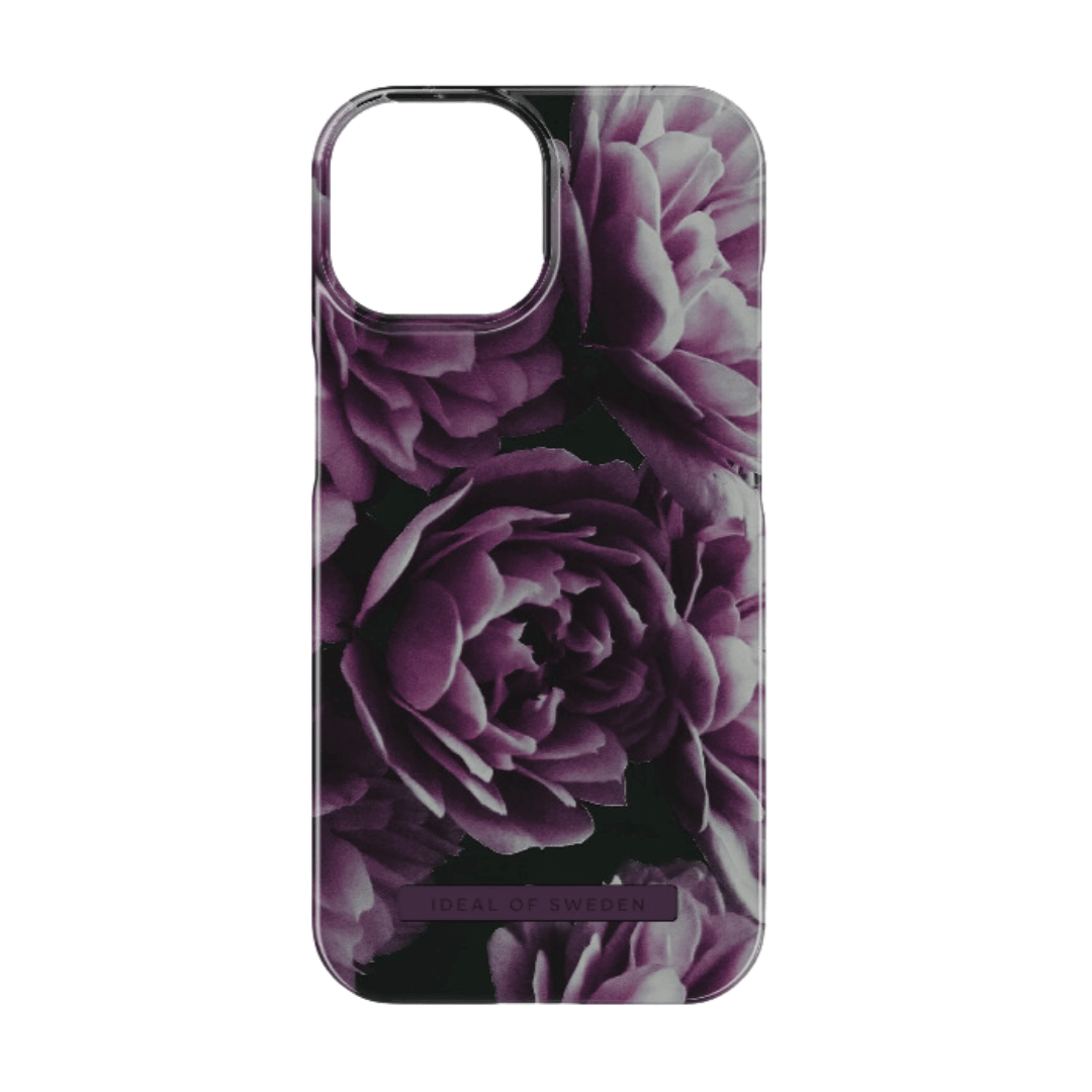 Ideal of Sweden Fashion Case iPhone 15 - Deep Purple Bloom - Kosmos Renew