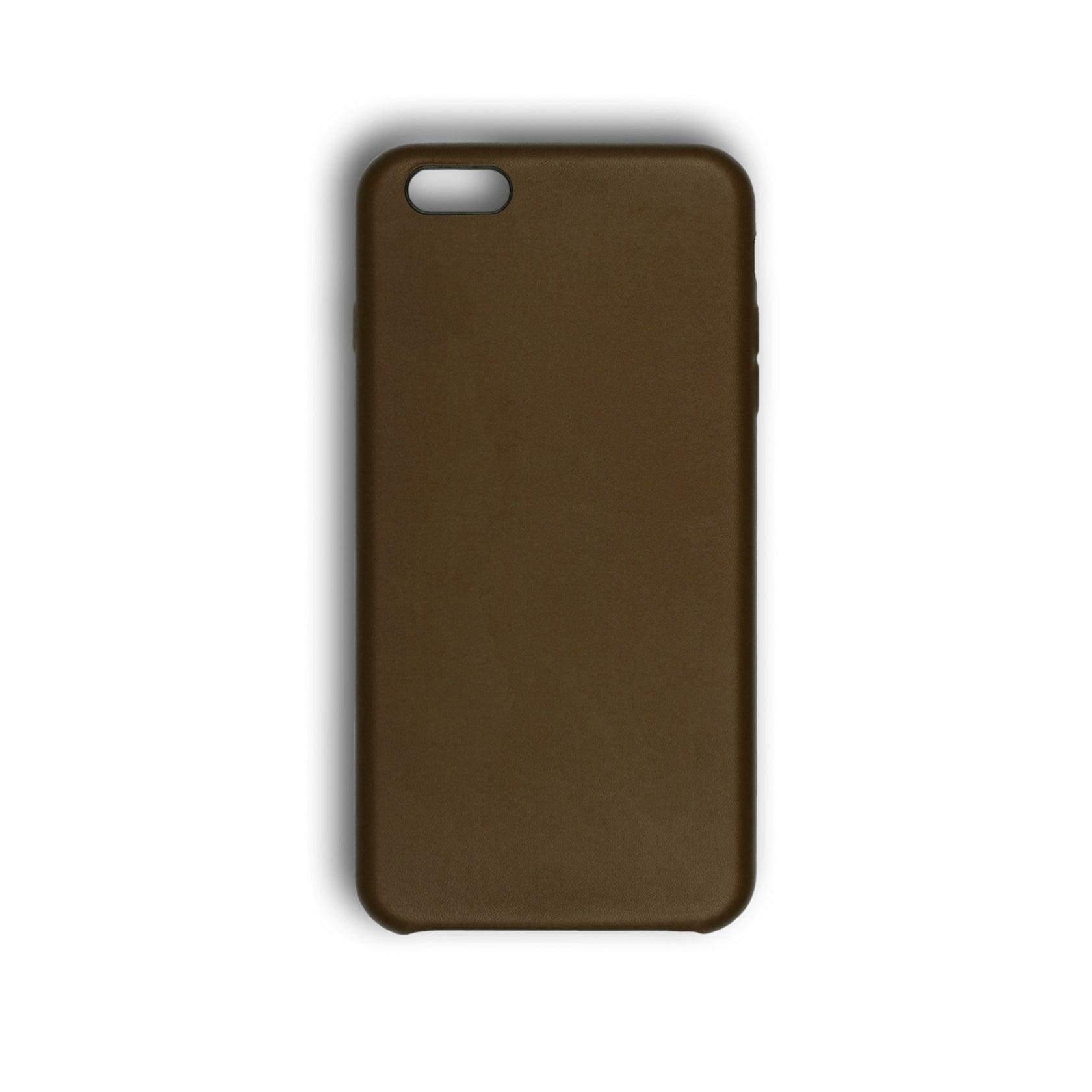 iPhone 6 og 6S Plus PU Cover - Mørkebrun - Kosmos Renew