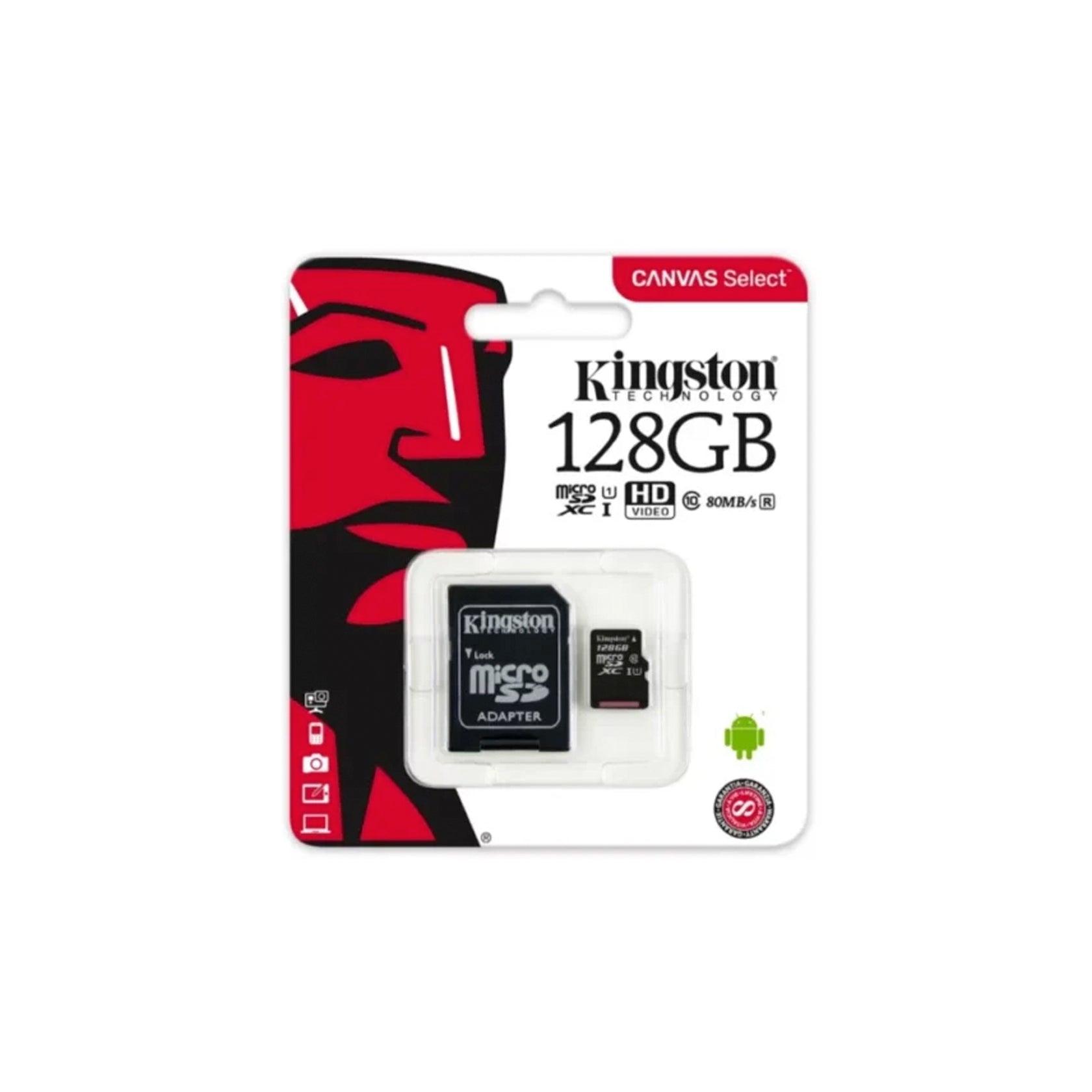 KINGSTON SD KORT 128GB C10 - Kosmos Renew