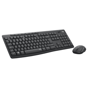 Logitech MK295 | Silent Tastatur og mus-sæt | Trådløs | Sort - Kosmos Renew