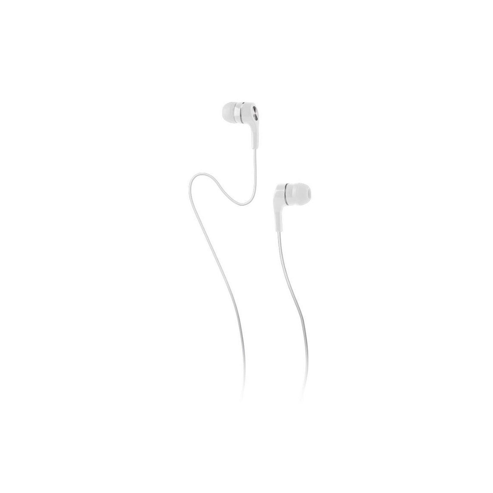 maXlife Wired Earphones White - MXEP-01 - Kosmos Renew