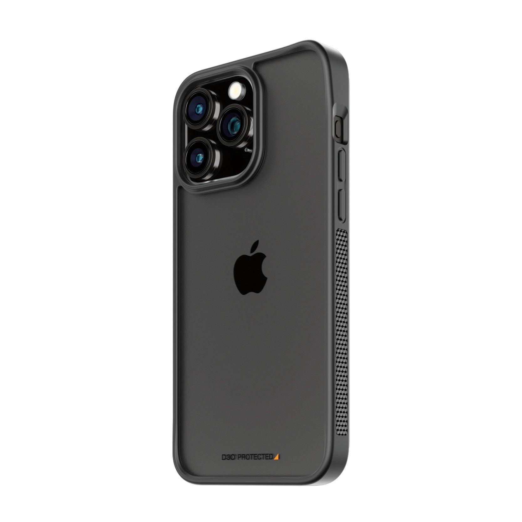 PanzerGlass ClearCase with D3O iPhone 15 Pro Max - Black - Kosmos Renew
