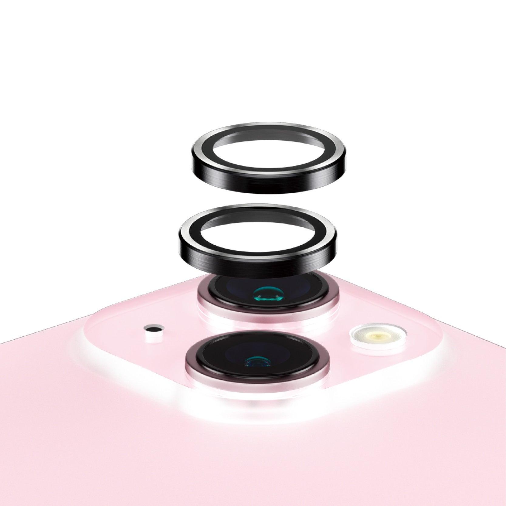 PanzerGlass Hoops Camera Lens Protector iPhone 15 | 15 Plus - Kosmos Renew