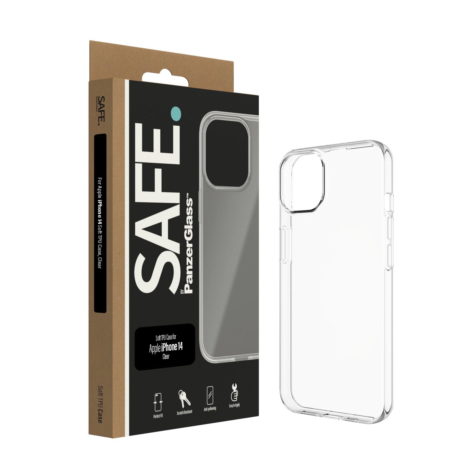 SAFE. by PanzerGlass™ TPU Case Apple iPhone 14 | 13 | Transparent - Kosmos Renew