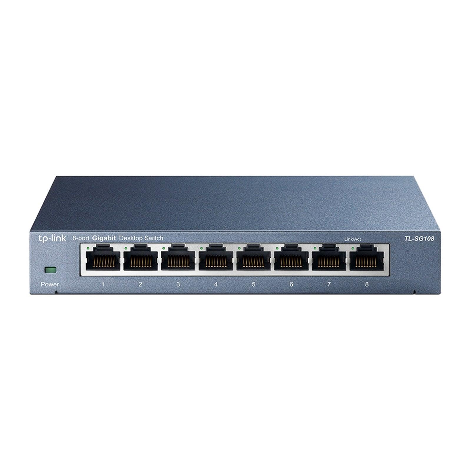 TP-Link 8-Port 10/100/1000Mbps Desktop Switch - Kosmos Renew