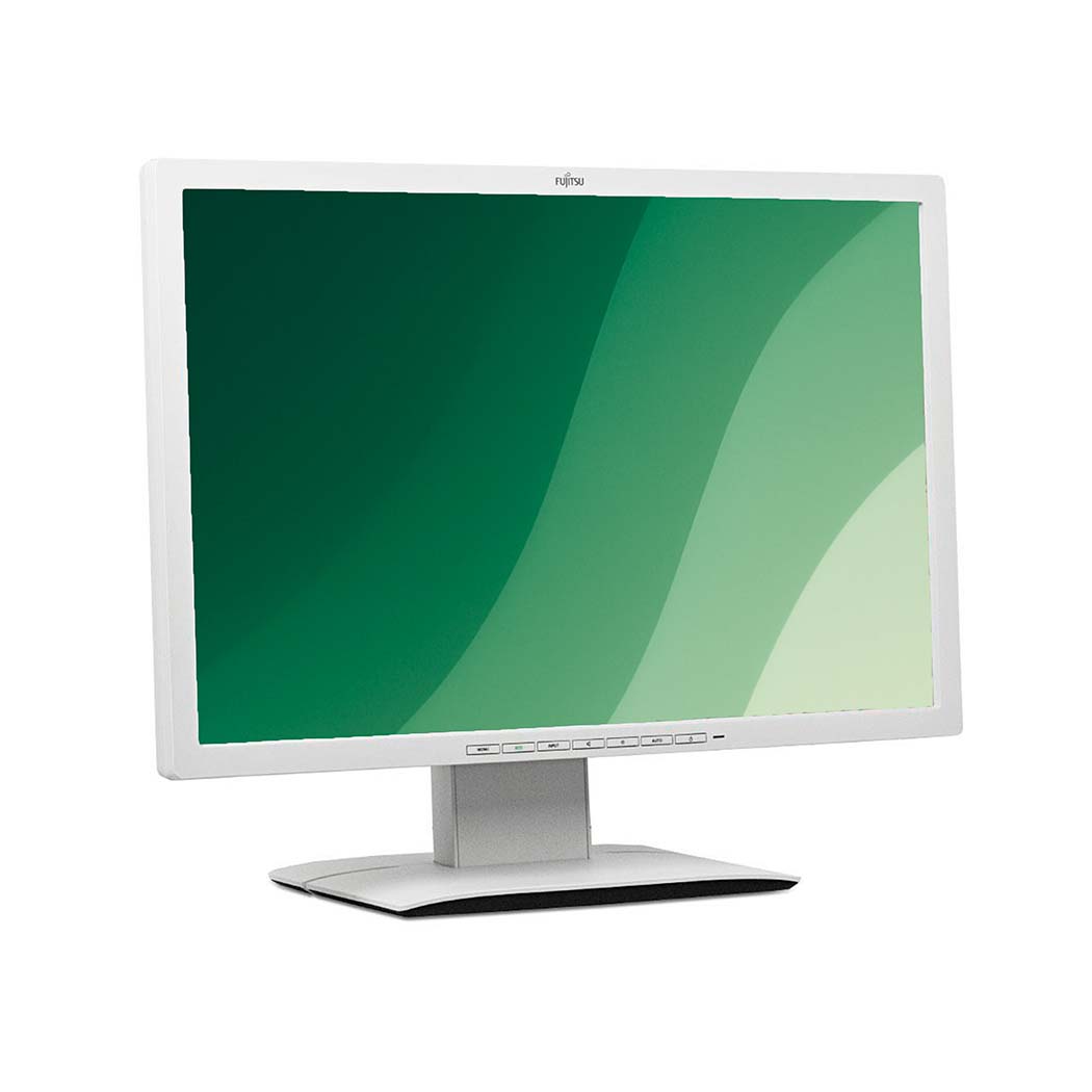 24" skærm fra fujitsu front