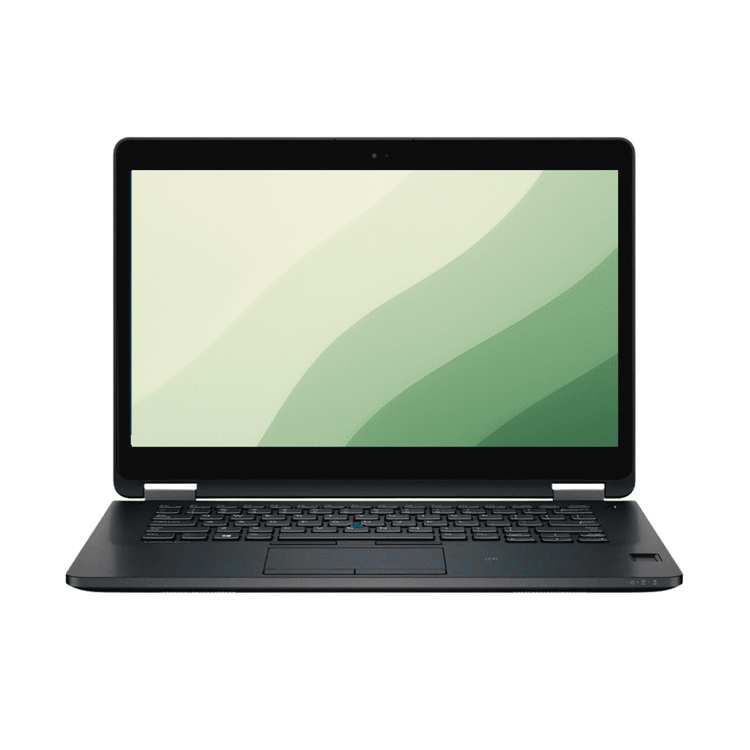 Dell Latitude E7470 14" business-ultrabook med Intel Core i7, 16GB RAM og 256GB NVMe SSD – let og kraftfuld til arbejde og mobilitet, fra Kosmos Renew