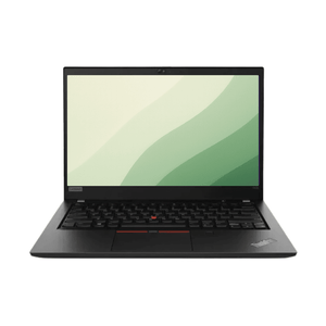 Lenovo ThinkPad T495 bærbar computer med robust og slankt design, ergonomisk tastatur og pålidelig ydeevne til arbejde og studier fra Kosmos Renew