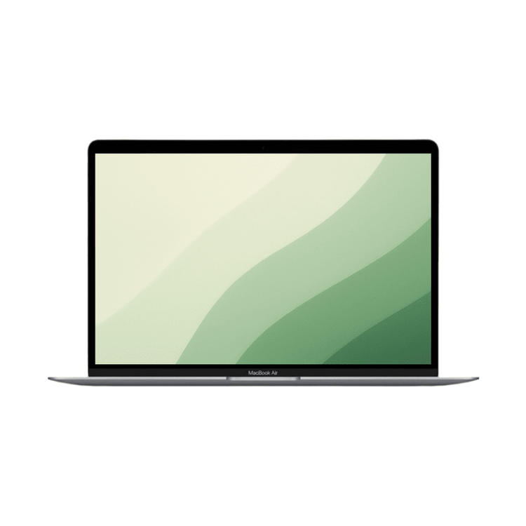 MacBook Air 13" 2020 med Intel Core i3, Retina-skærm og Magic Keyboard – en let og elegant bærbar til daglig brug.