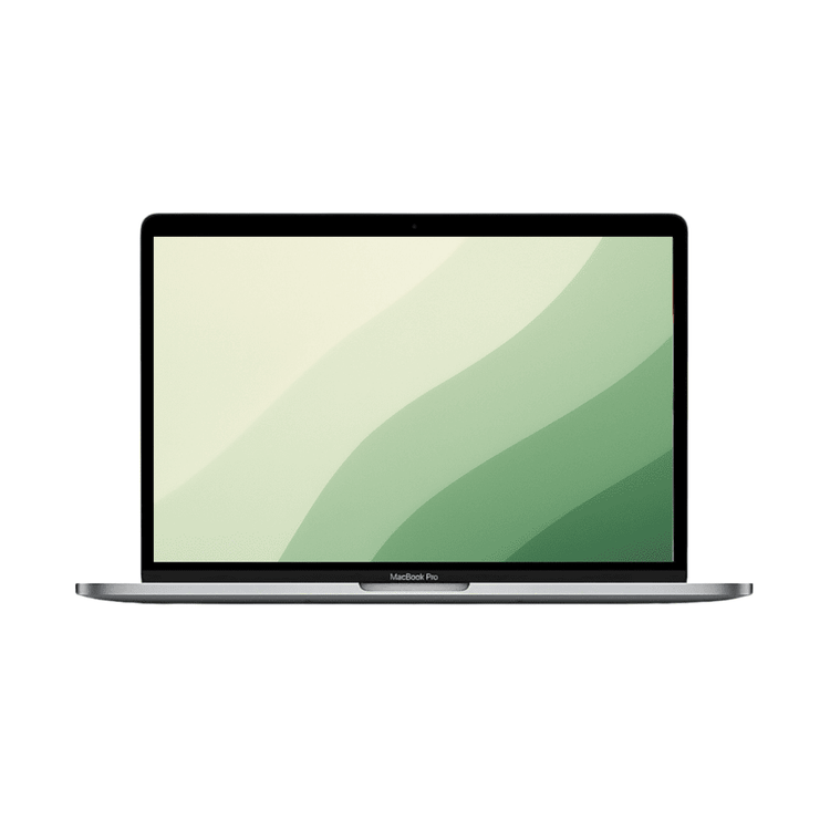 Apple MacBook Pro 13" (2020) med M1-chip eller i5, Touch Bar, 8-core CPU og GPU – kraftfuld, energieffektiv og professionel bærbar computer med Retina-skærm.