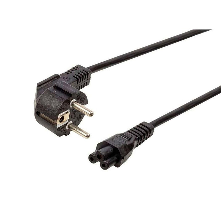 Ender på kabel med Dansk stik og 3 pin mickey mouse hoved i anden ende