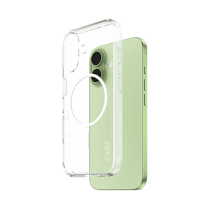 PanzerGlass CARE iPhone 17 Transparent w. White MagSafe