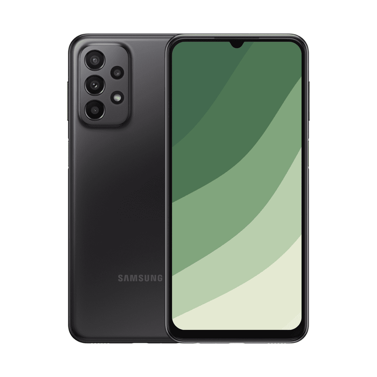 Billig sort Samsung Galaxy A23