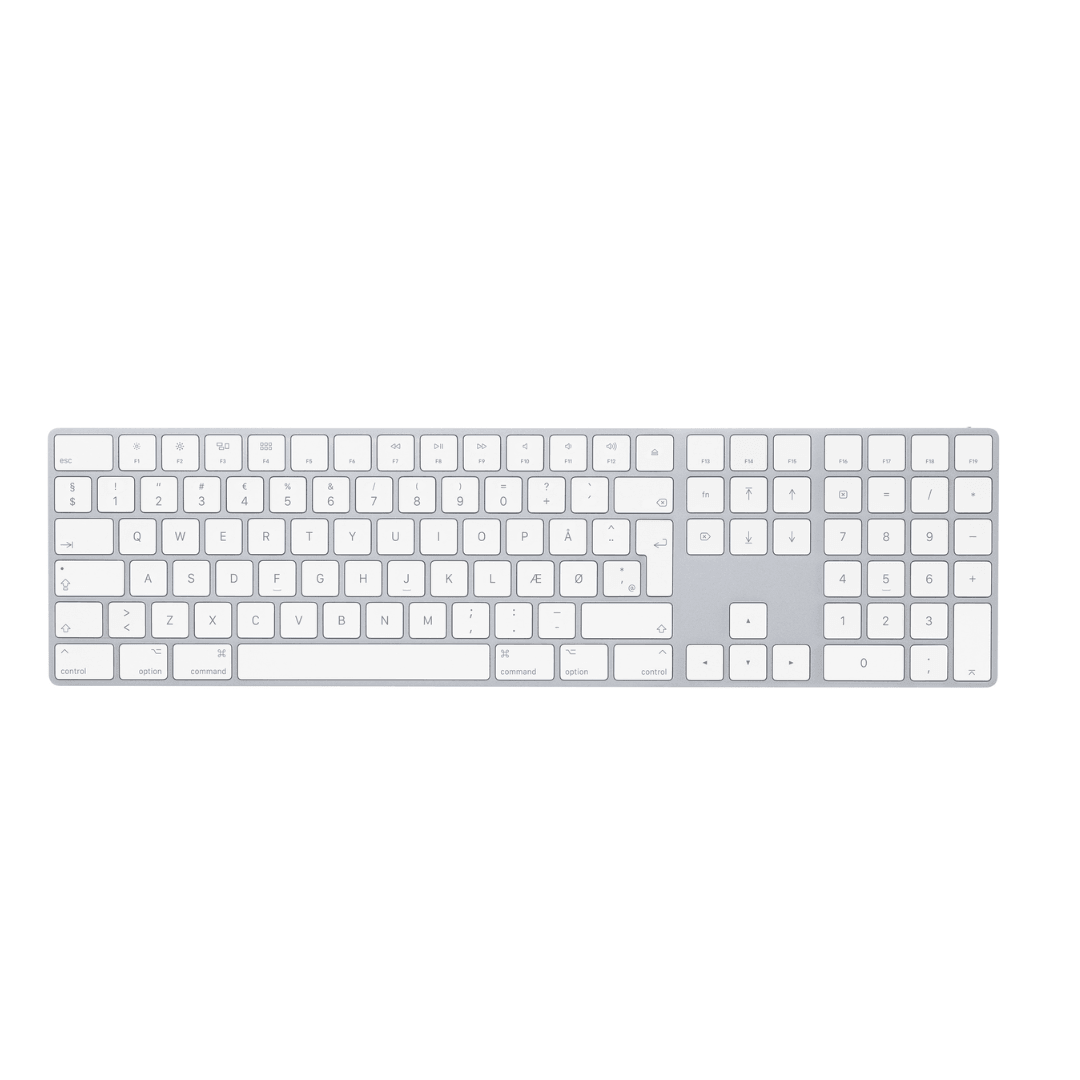 Apple Magic Keyboard med numerisk Keypad - Fabriksny - Kosmos Renew