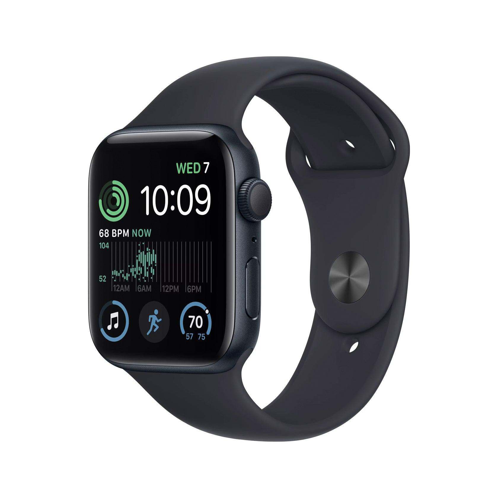 Apple Watch SE 2Gen 44MM Black - Grade A - Kosmos Renew