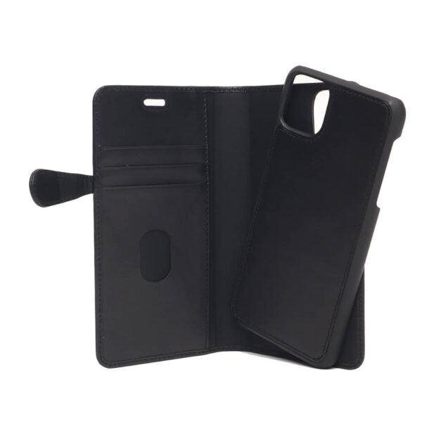 Buffalo Wallet Læder - iPhone 12 | 12 Pro - Sort - Kosmos Renew