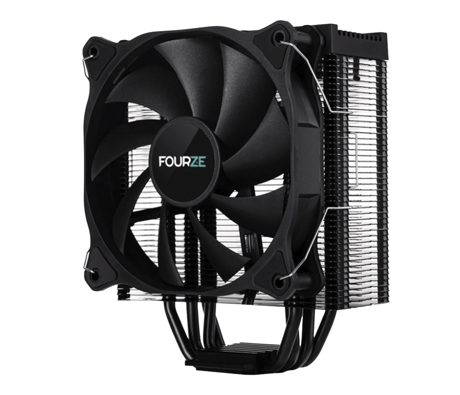 Fourze CPU Cooler 120mm Black - Køler - Kosmos Renew
