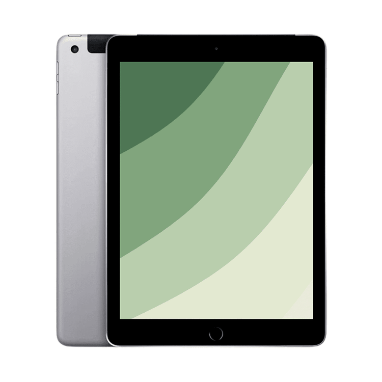 billig iPad 5 fra 2017 i farven sort