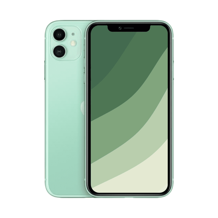iPhone 11 i grøn