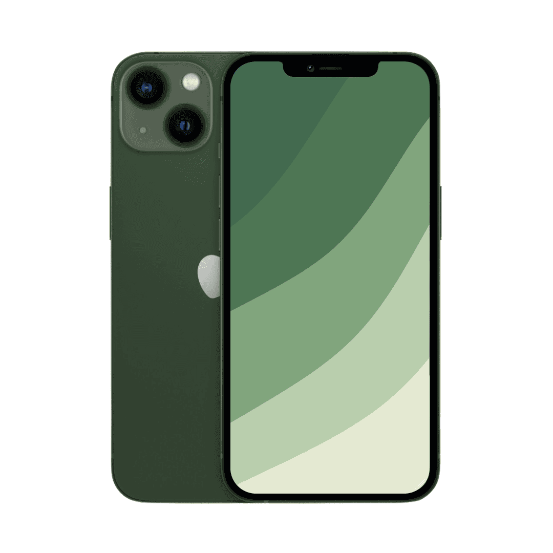 billig brugt iphone 13 mørke grøn