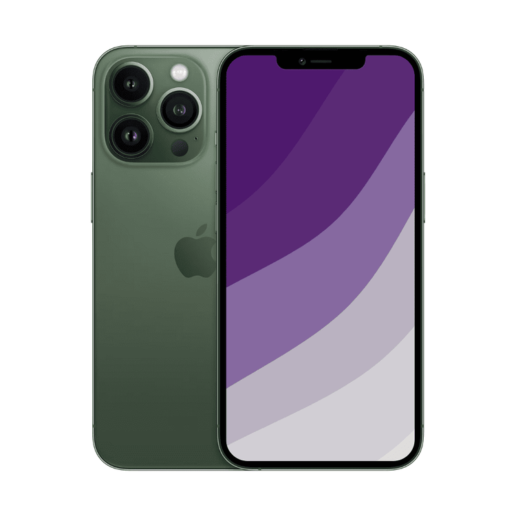 mørkegrøn iphone 13 pro
