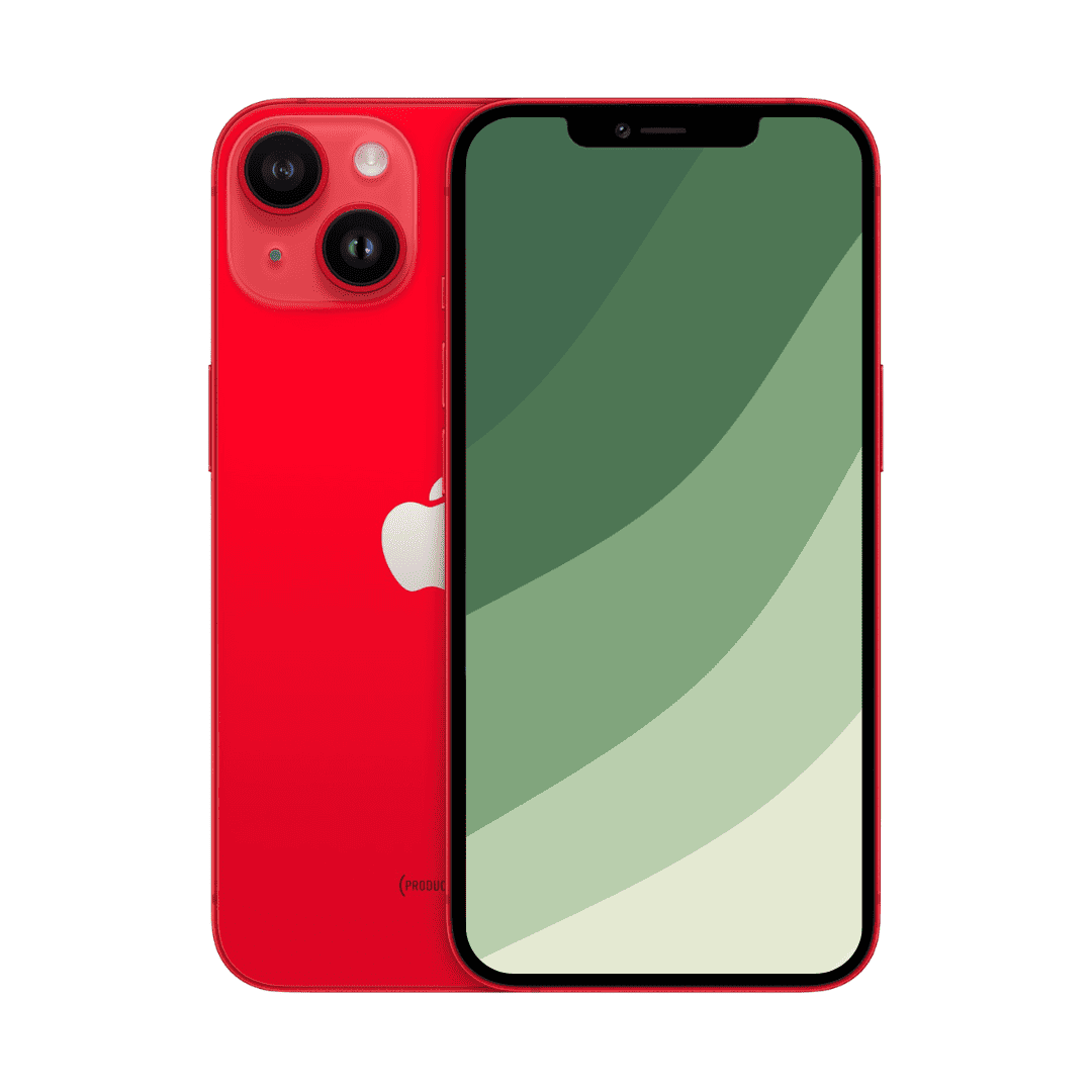 iPhone 14 rød