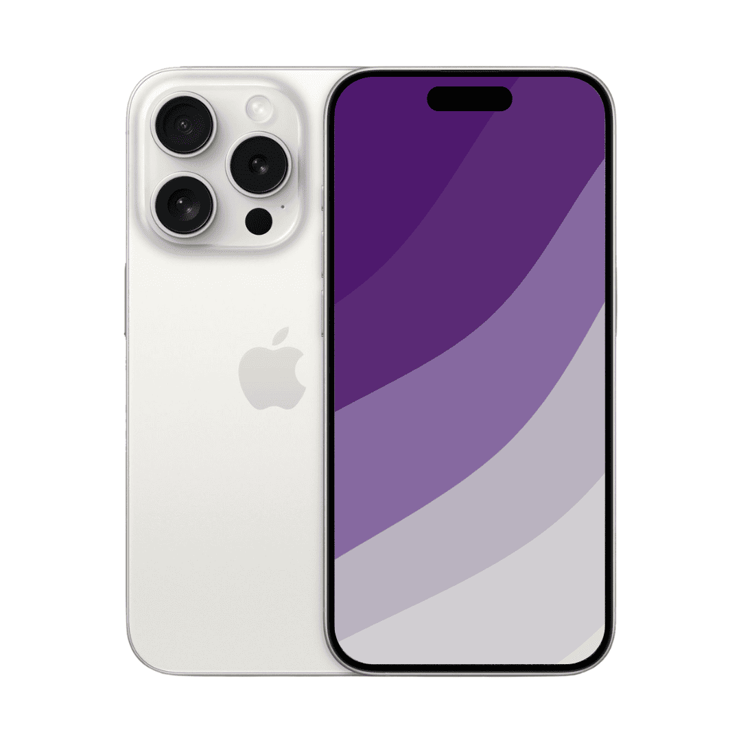 billig iphone 15 pro i hvid