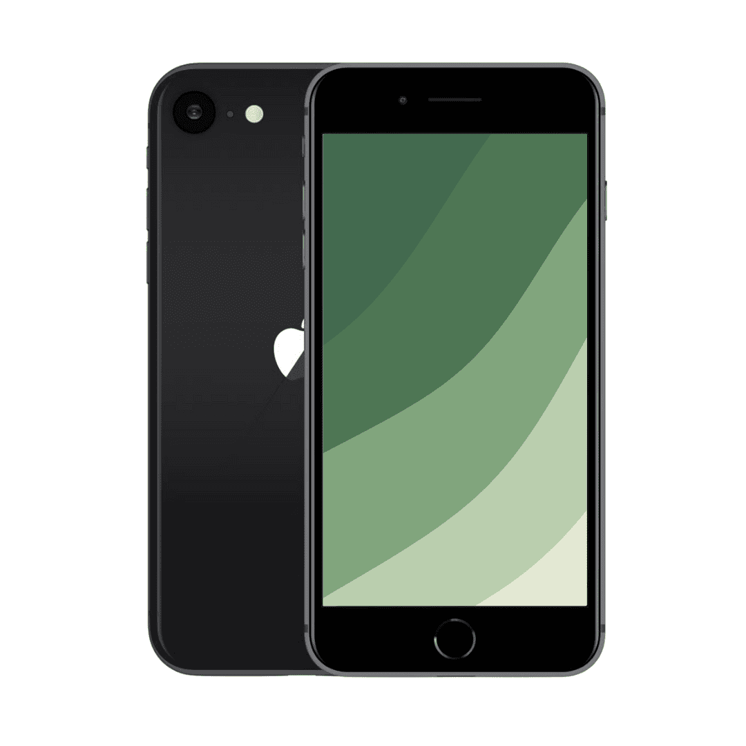 iPhone SE 2020 i sort