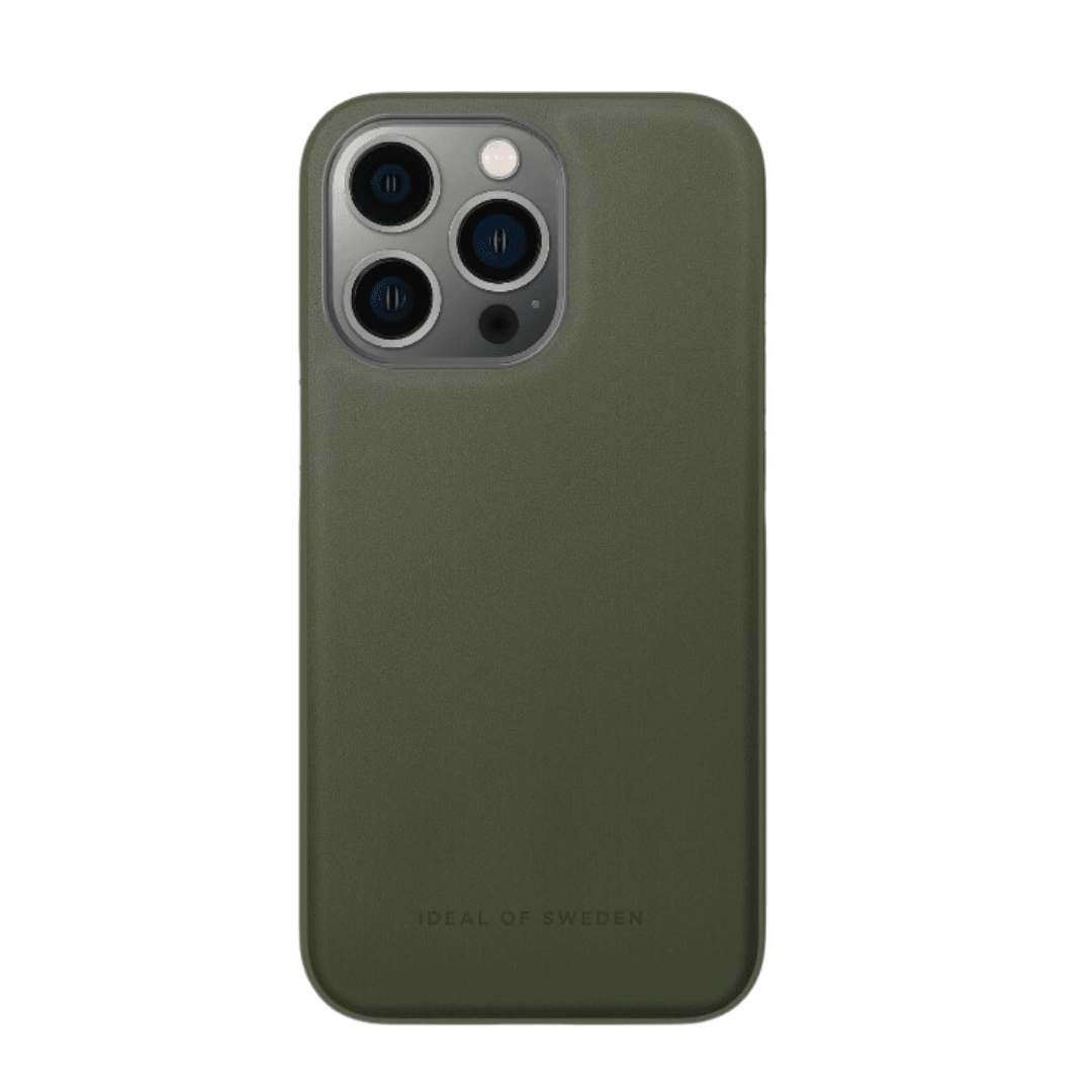 Ideal of Sweden Atelier Case New iPhone 2021 6.1" iPhone 13 PRO - Intense Khaki - Kosmos Renew