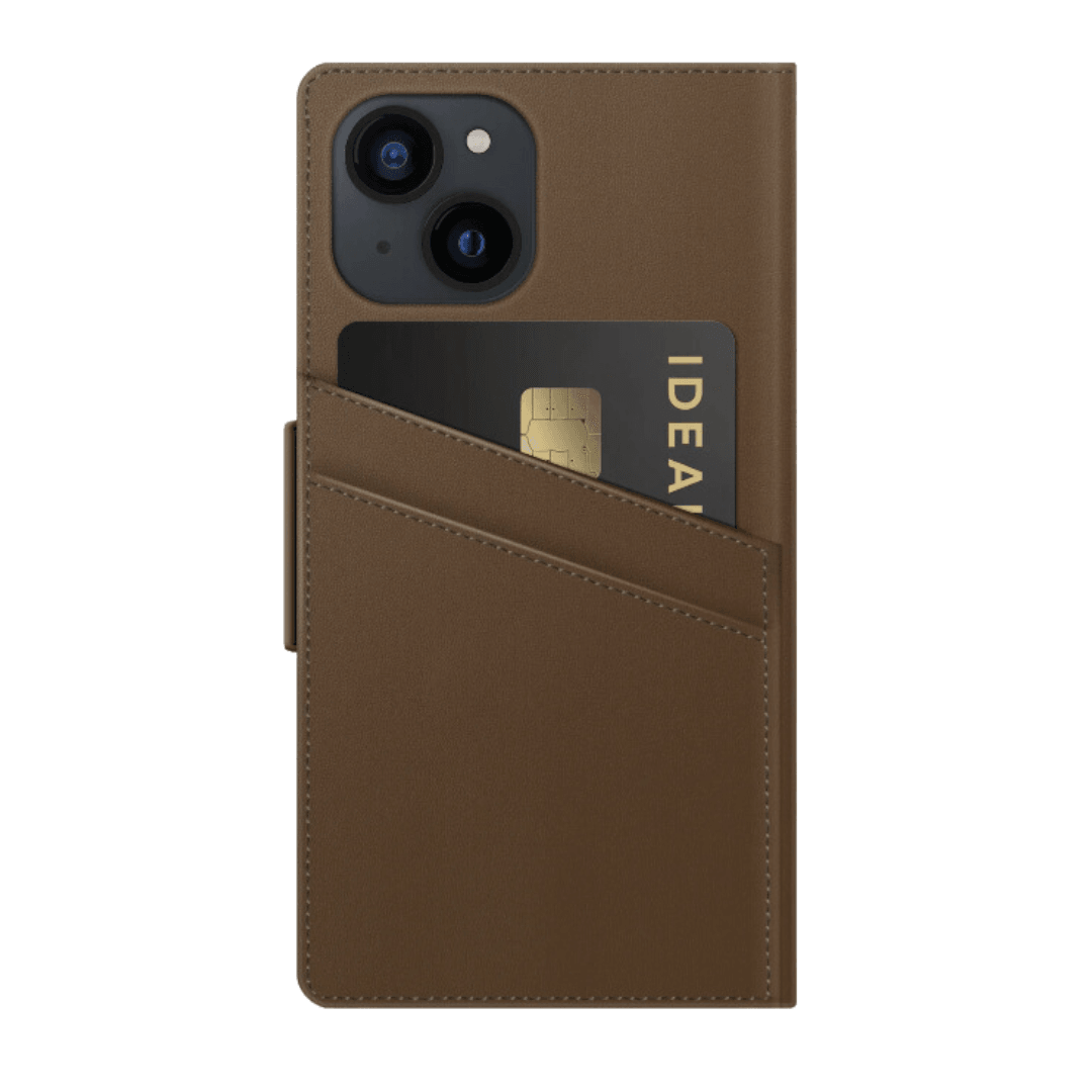 Ideal of Sweden Atelier Wallet New iPhone 13 2021 6.1" - Intense Brown - Kosmos Renew