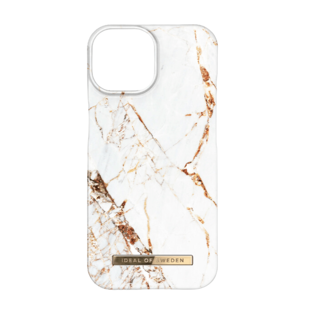Ideal of Sweden Fashion Case iPhone 14 - Carrara Gold - Kosmos Renew