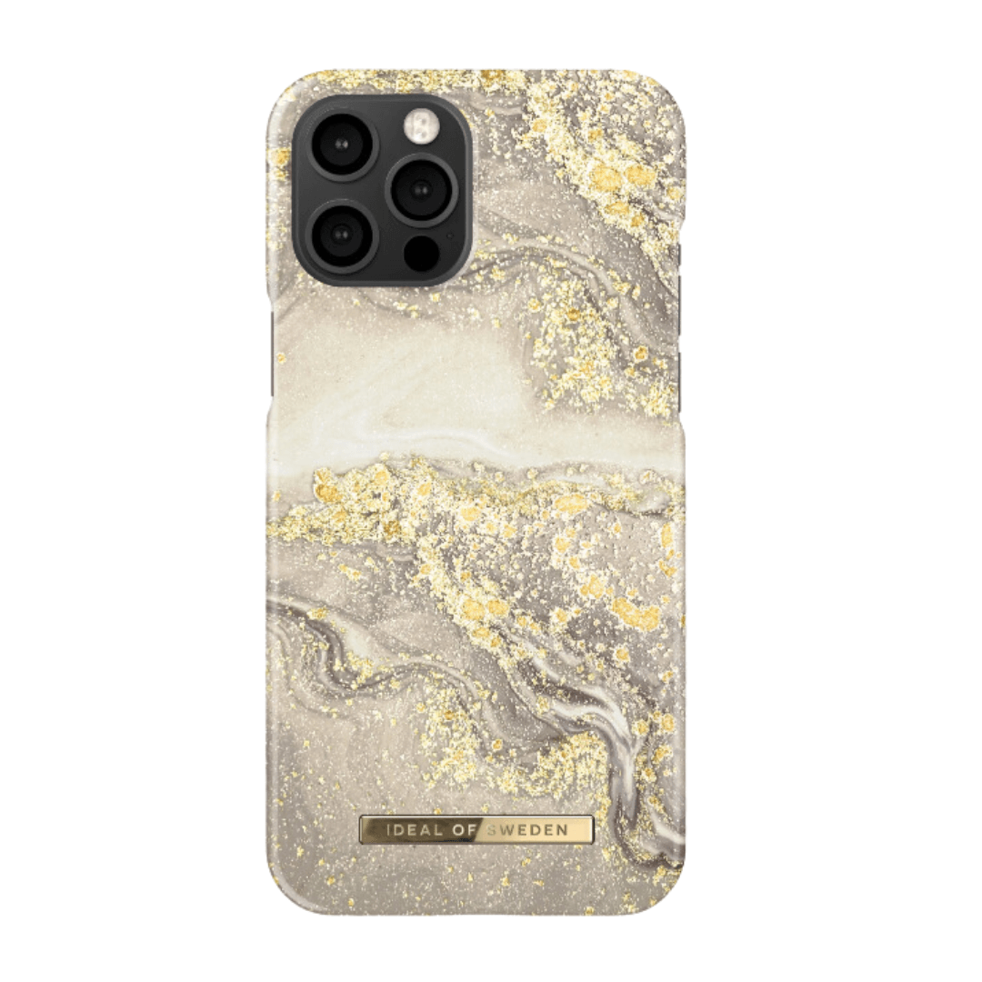 Ideal of Sweden Fashion Case iPhone 14 - Golden Sand Marble - Kosmos Renew