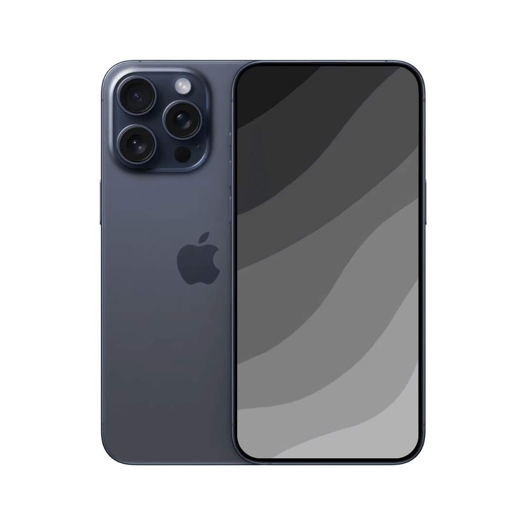 iPhone 15 Pro Max | 256GB | Blåt Titanium | Fabriksny - Kosmos Renew