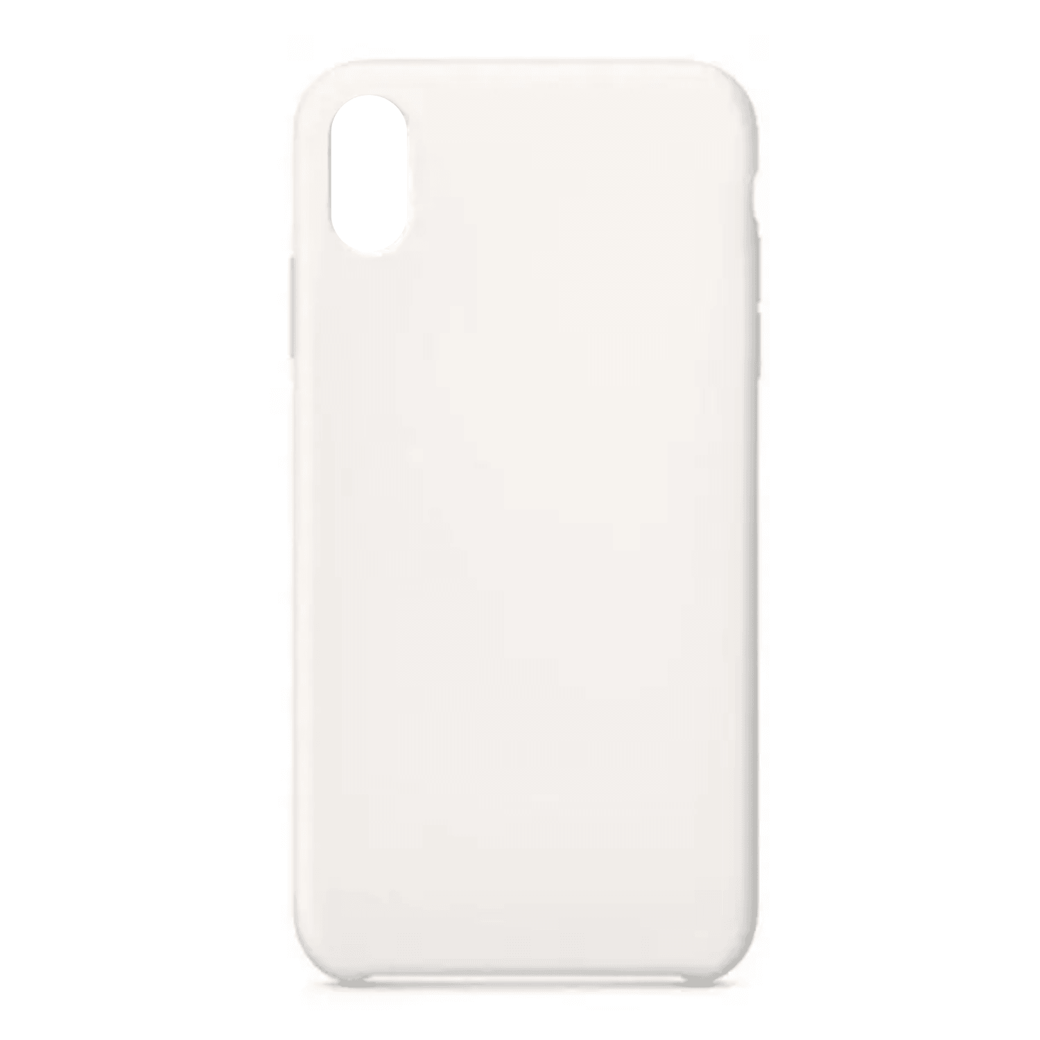 iPhone XR Silikone Cover- Hvid - Kosmos Renew