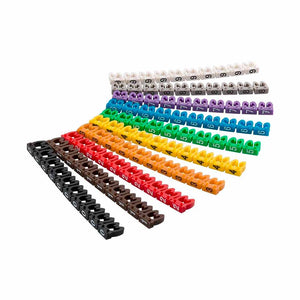 Kabel markerings clips 0-9 6mm