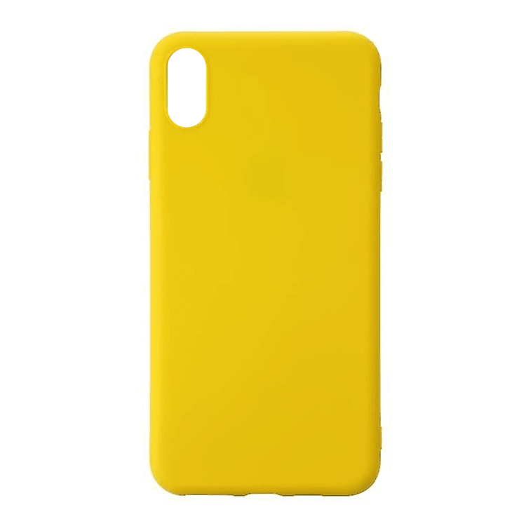 iPhone XS Max Silikone Cover- Gul - Kosmos Renew