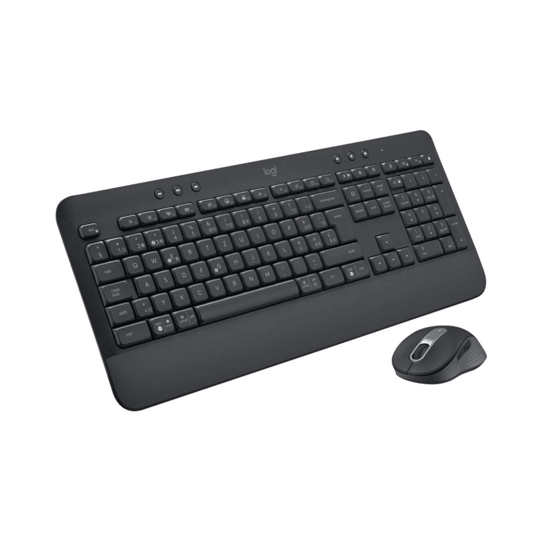 Logitech MK650 Combo | Tastatur og mus-sæt | Sort - Kosmos Renew