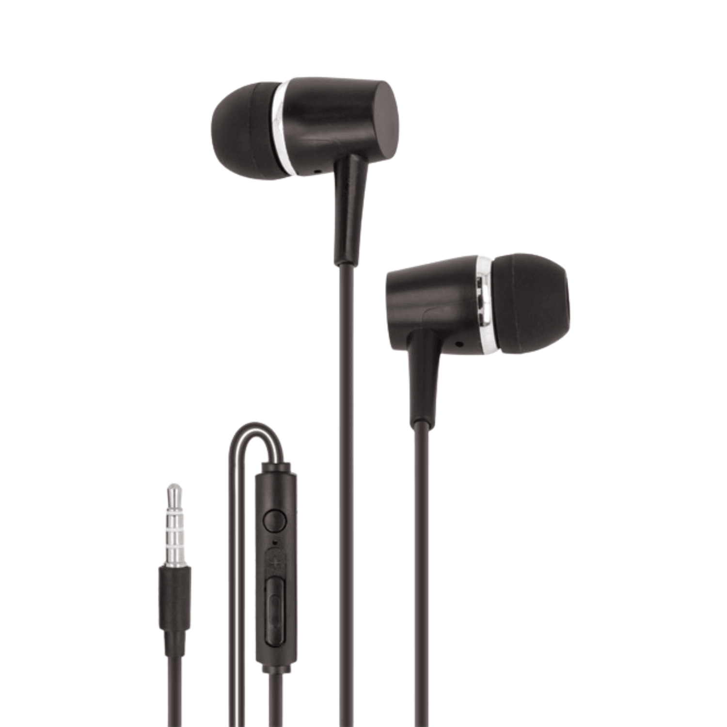 maXlife Wired Earphones Black - MXEP-02 - Kosmos Renew