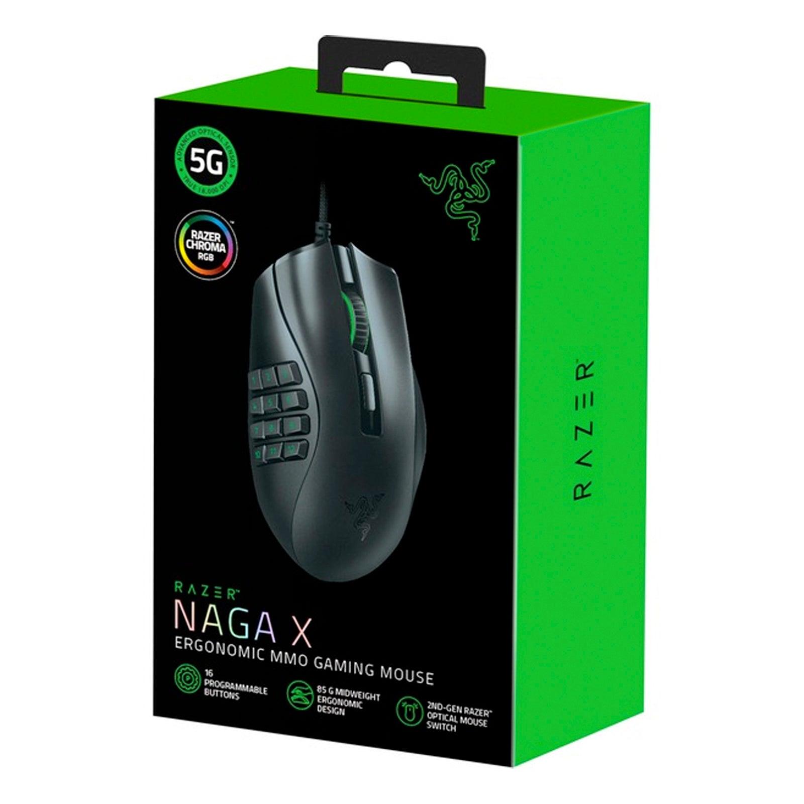 Razer Naga X - USB - Gaming Mouse - Kosmos Renew